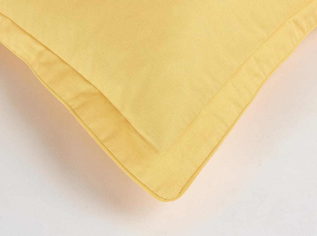 Solid Colored Pair of Pillow Cases 100% Cotton