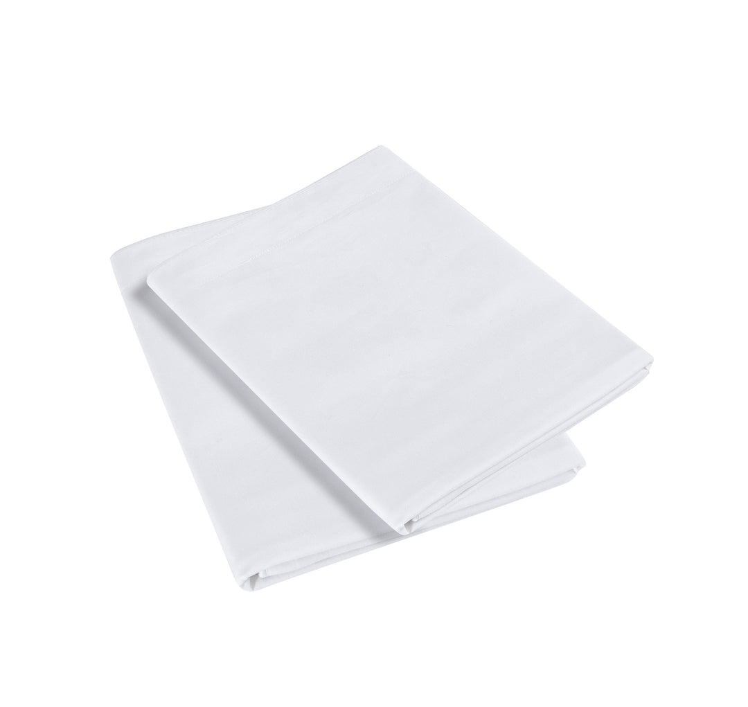 Solid Colored Pair of Pillow Cases 100% Cotton