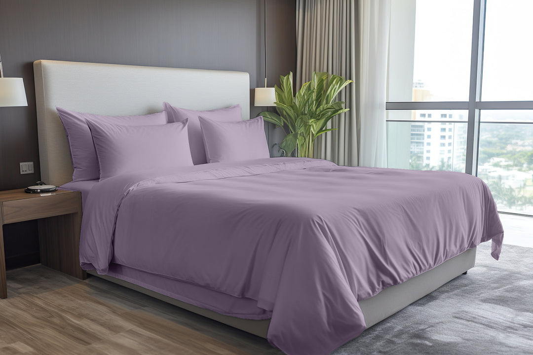 ALL SIZES $19.90⚡Solid Colored Quilt Cover Sets 100% Microfiber ⚡FLASH SALE ⚡