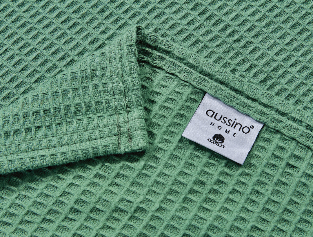 100% Cotton Waffle Weave Thermal Blanket