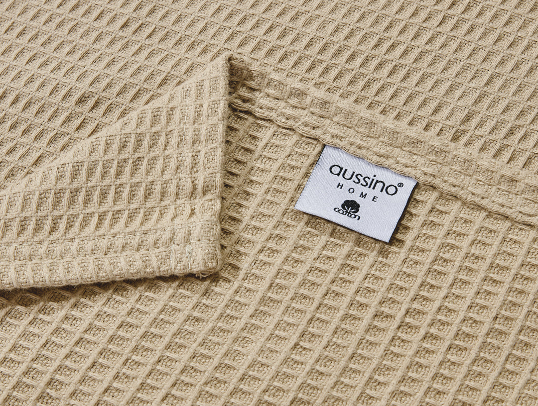 100% Cotton Waffle Weave Thermal Blanket