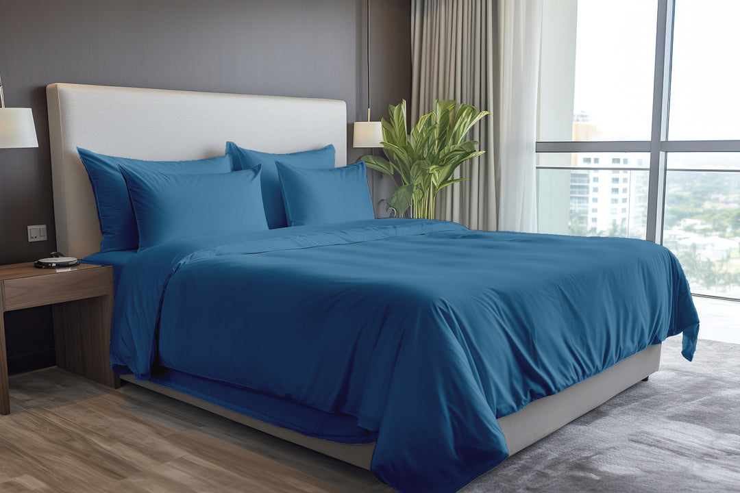 ALL SIZES $19.90⚡Solid Colored Quilt Cover Sets 100% Microfiber ⚡FLASH SALE ⚡