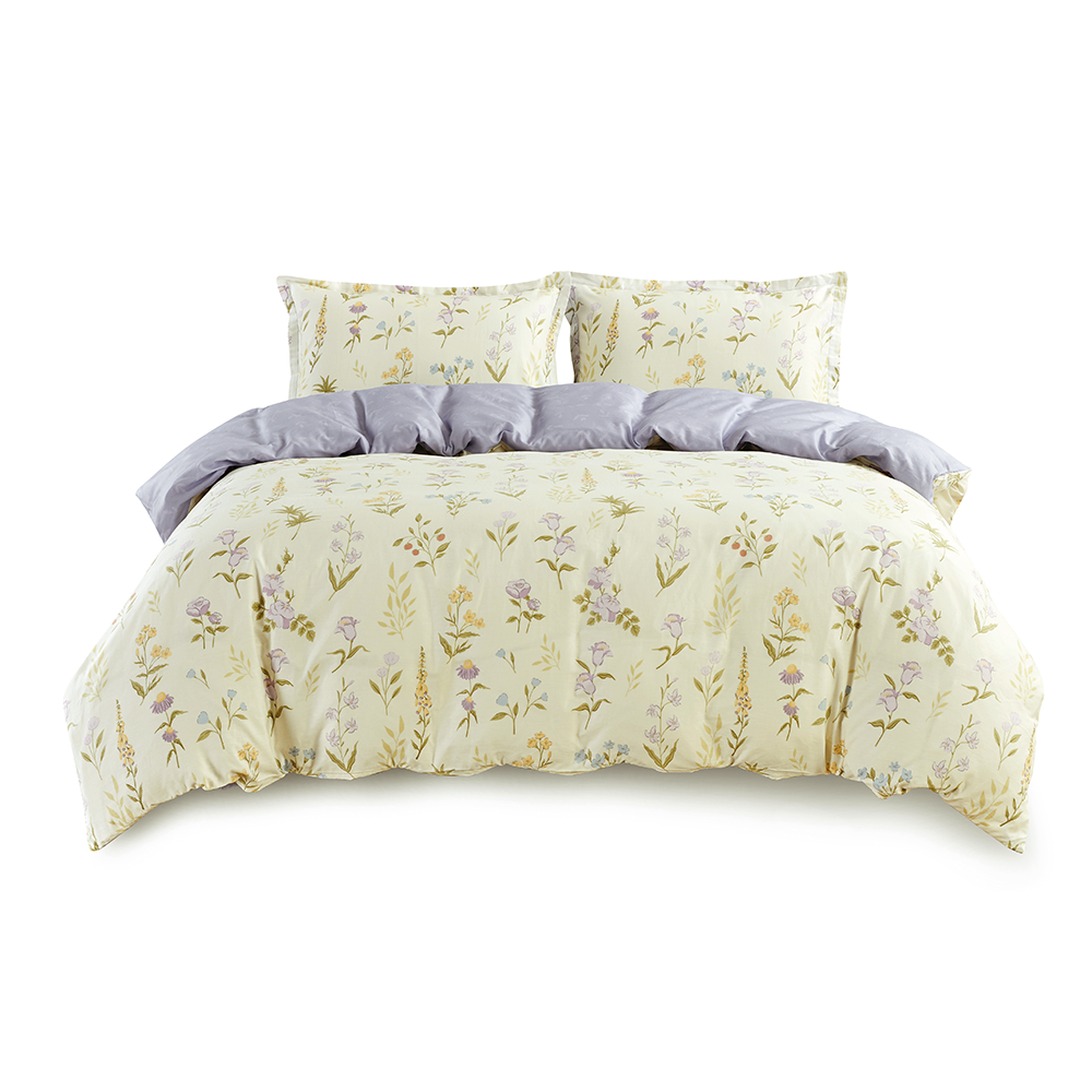 Contempo Avelin 100% Cotton Quilt Cover Set