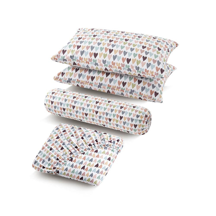 Inspire Gretel 100% Cotton Fitted Sheet Set - Aussino Malaysia