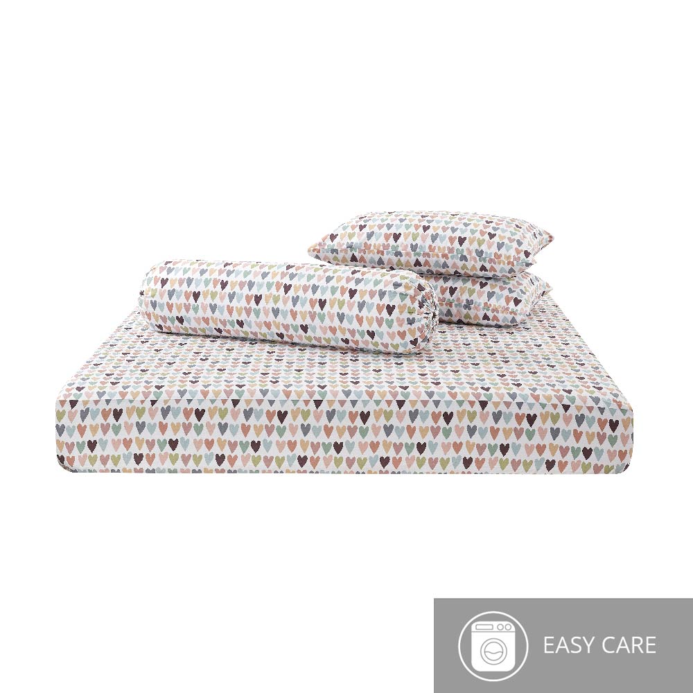 Inspire Gretel 100% Cotton Fitted Sheet Set - Aussino Malaysia