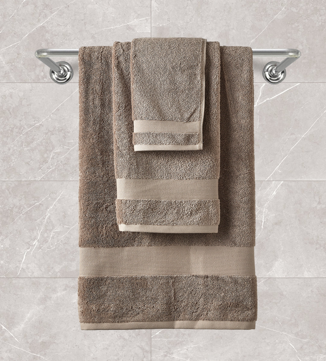 Hotel Collection 100% Cotton 3pcs Towel Set