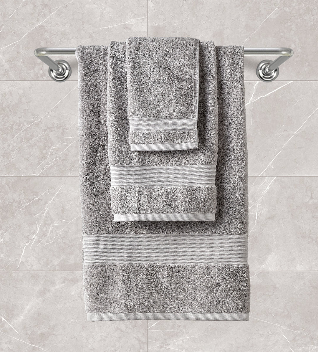 Hotel Collection 100% Cotton 3pcs Towel Set