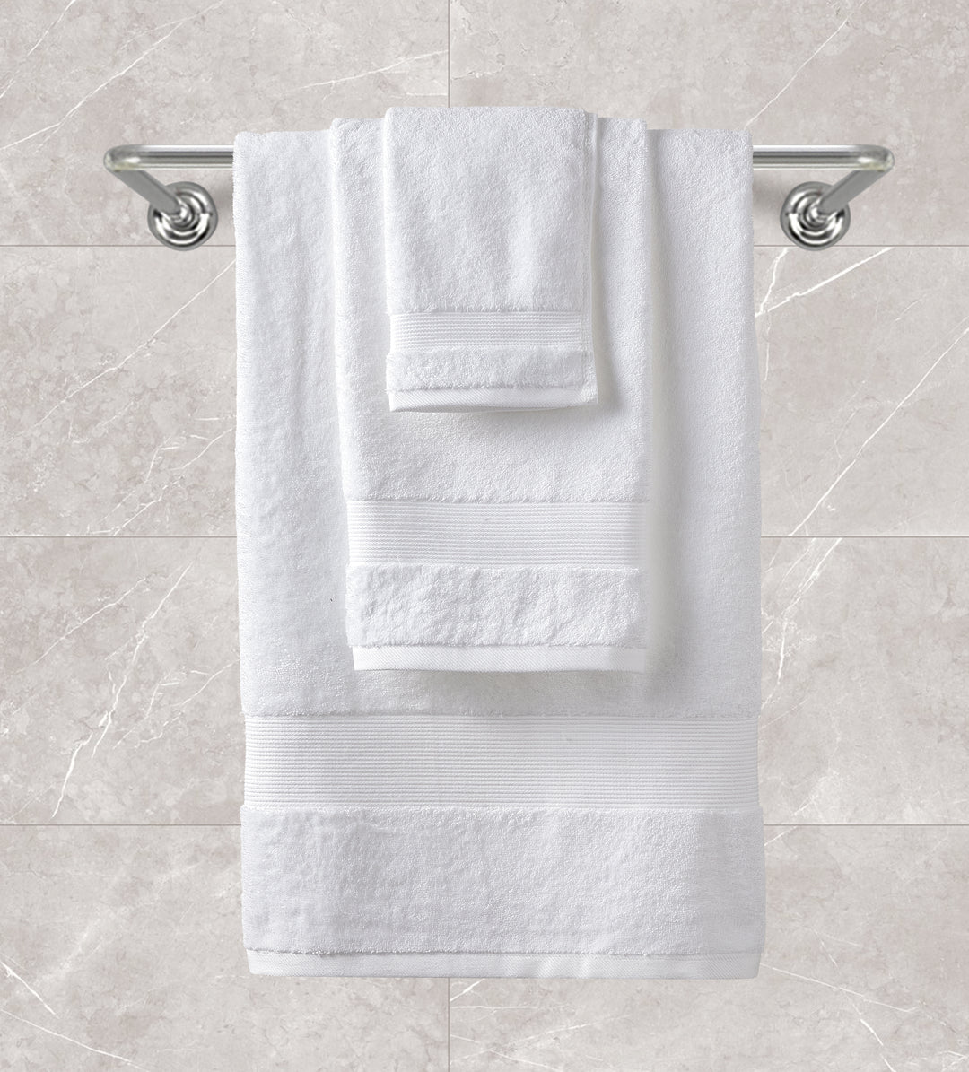 Hotel Collection 100% Cotton 3pcs Towel Set