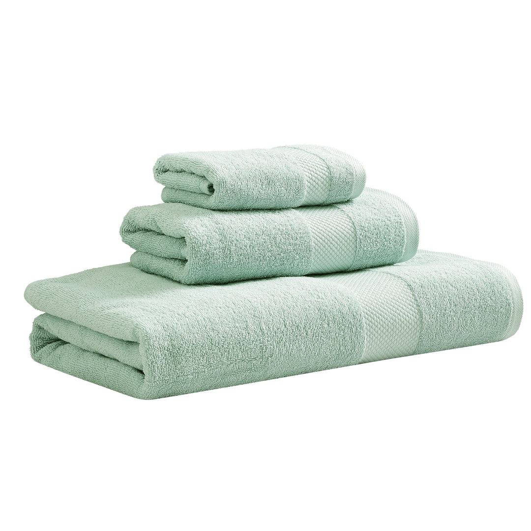 Inspire Bath 100% Cotton 3pcs Bath Towel Set