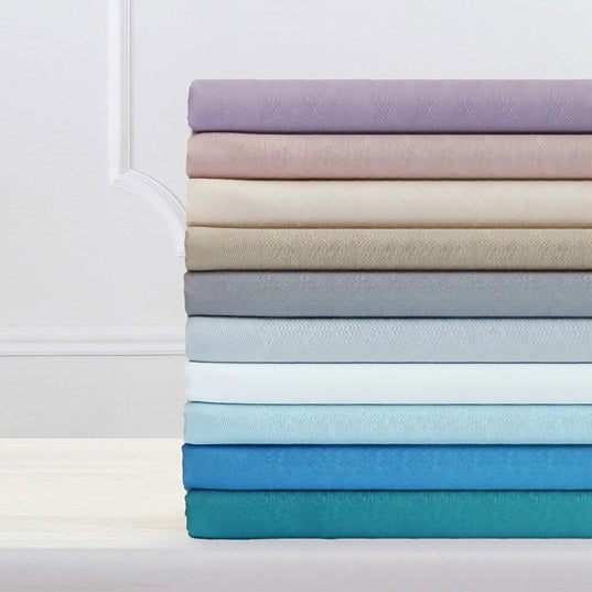 Solid Colored Fitted Sheet Sets 100% Microfiber