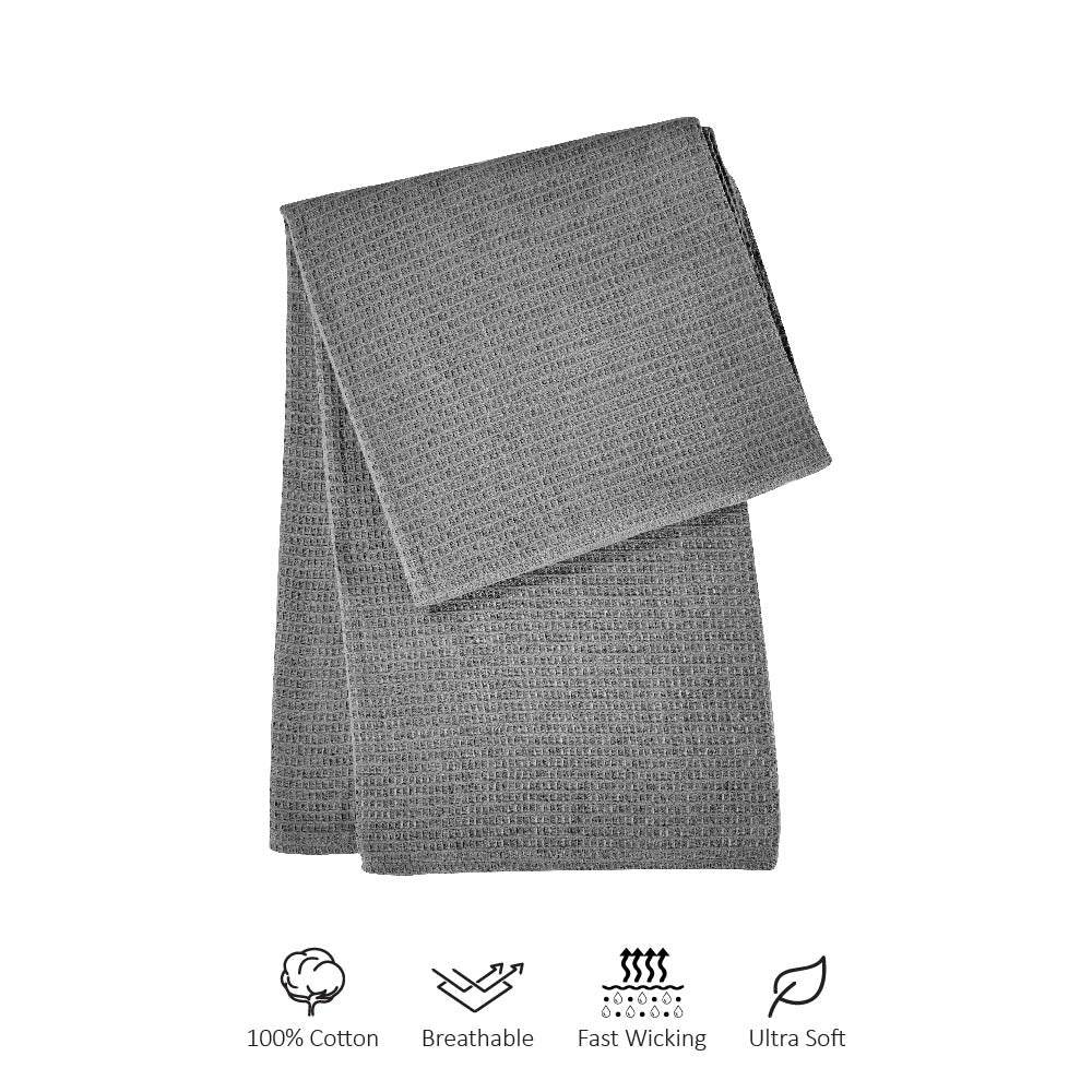 100% Cotton Waffle Weave Thermal Blanket