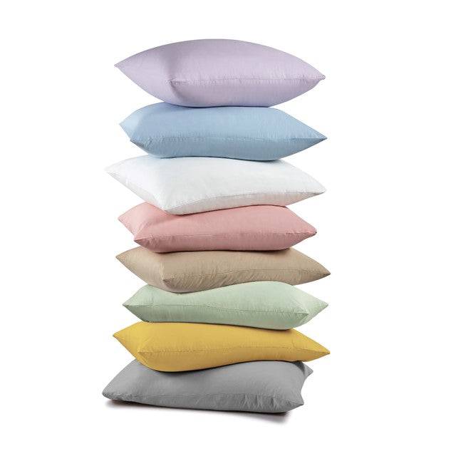 Plain Dye Solid Colored Fitted Bedsheet Sets - Aussino Singapore